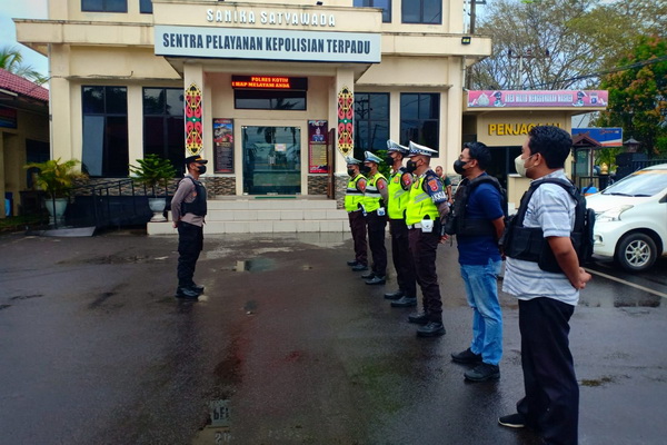 Usai Aksi Bunuh Diri di Polsek Astana Anyar, Kantor Polisi di Kotim Dijaga Ketat