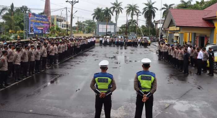 Polres Kotim Antisipasi Aksi Teroris Jelang Nataru