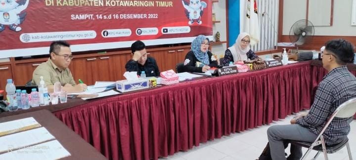 KPU Kotim Umumkan Hasil Seleksi Anggota PPK