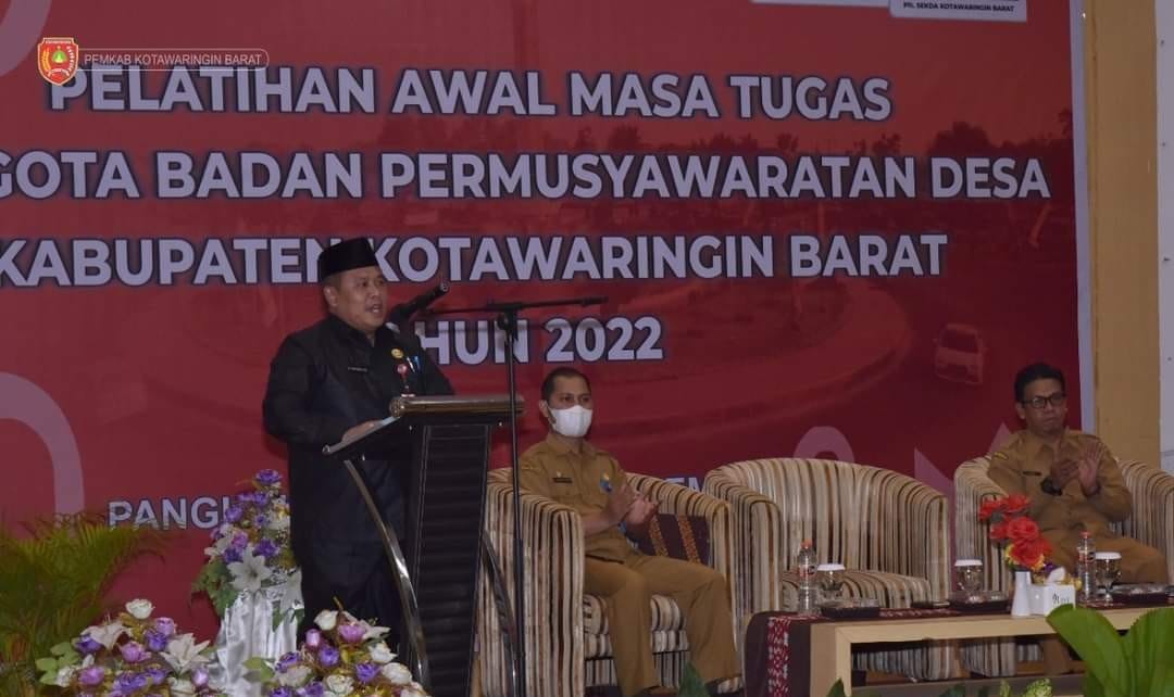 Pemkab Kobar Bekali Ratusan Anggota BPD Hasil Pemilihan 2022