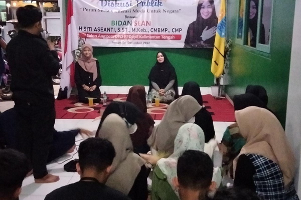 Jadi Narasumber, Bidan Sean: Pemuda Harus Mampu Berkontribusi untuk Pembangunan Daerah