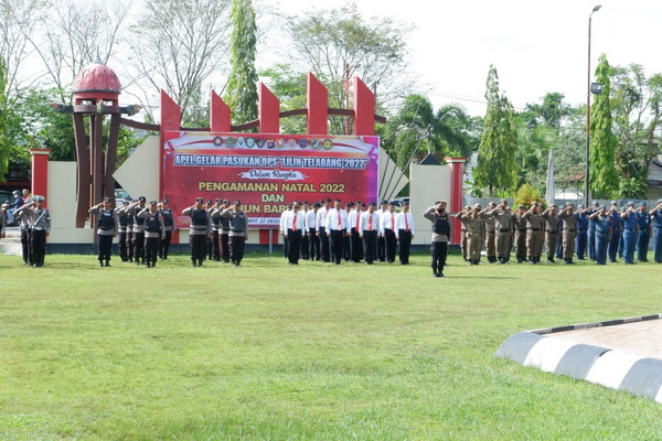 500 Personel Gabungan Siap Amankan Nataru di Kotim