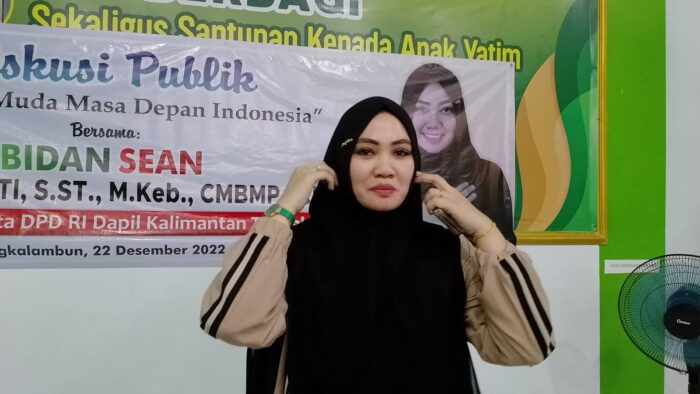 Terbiasa Dekat dengan Masyarakat, ini Alasan Bidan Sean Maju Calon DPD RI