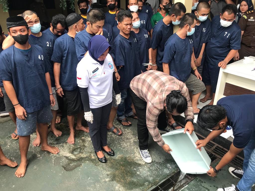 Sepanjang Tahun 2022, Polisi Berhasil Amankan Ratusan Pengedar Narkoba di Kotim