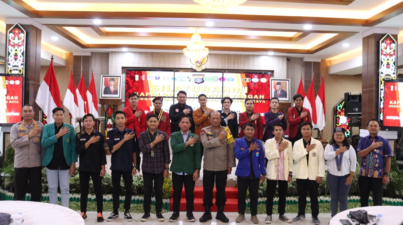 Jelang Nataru, Polda Kalteng Kumpulkan BEM dan OKP Kota Palangka Raya