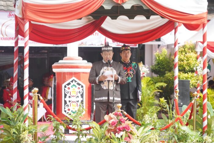 Pimpin Upacara Hari Jadi ke-70, Wagub Sebut akan ada Pembangunan Food Estate di Kotim