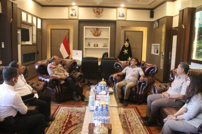 Terima Kunjungan BPN Kalteng, Kapolda Sampaikan Komitmen untuk Berantas Mafia Tanah