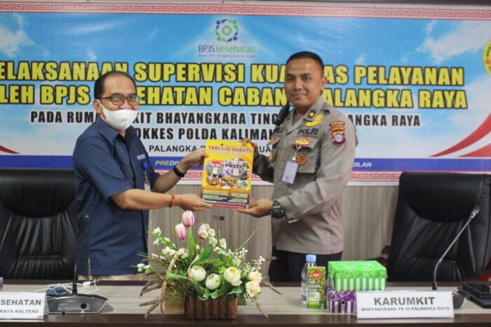 BPJS Evaluasi Pelaksanaan Layanan Kesehatan Peserta JKN-KIS di RS Bhayangkara