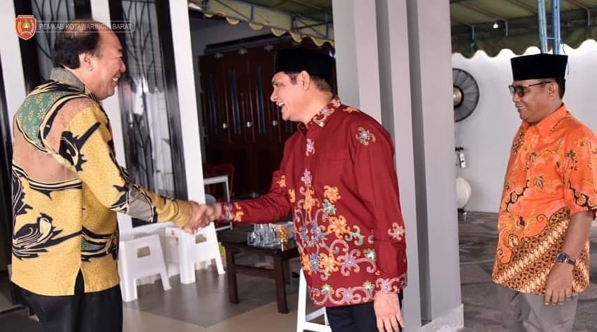Peringati Imlek, Pj Bupati bersama Forkopimda Gelar Safari ke Tokoh Tionghoa Kobar