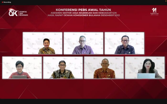 OJK Nilai Stabilitas Sektor Jasa Keuangan Selama 2022 Konsisten Tumbuh Meningkat
