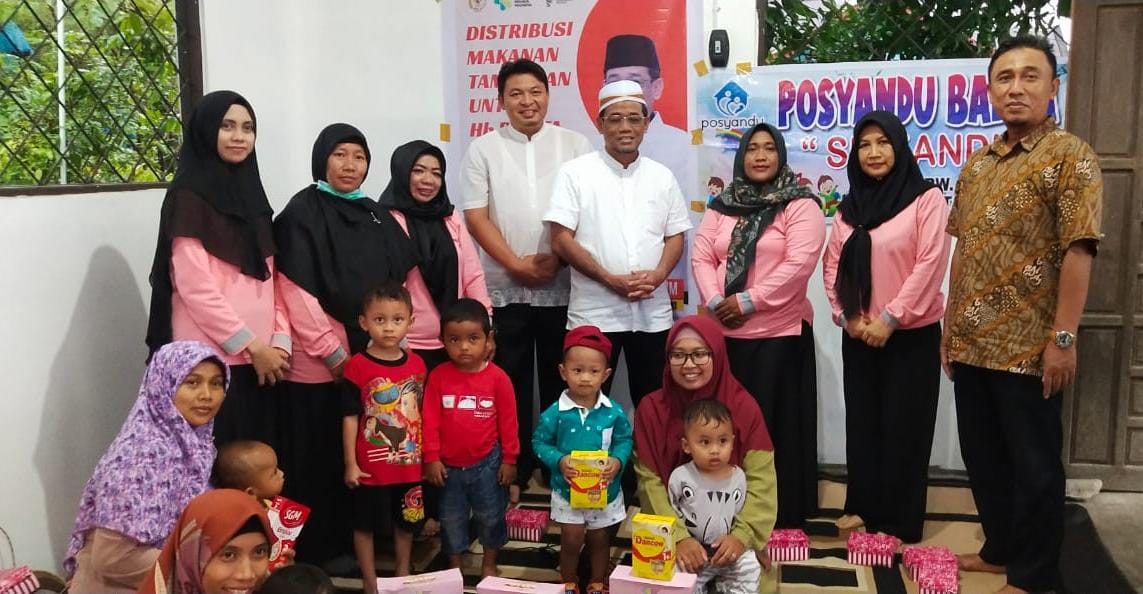 Cegah Stunting, Alifudin Distribusikan Makanan Tambahan untuk Hb Balita di Palangka Raya