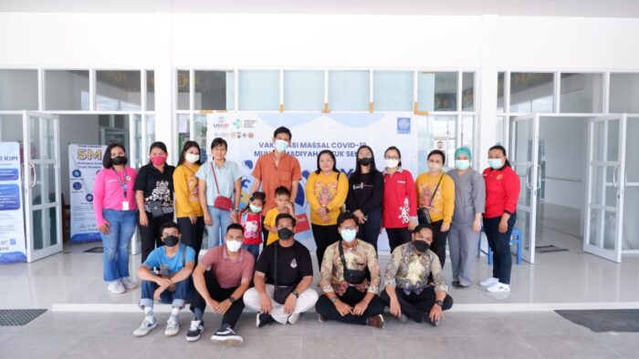 Pemuda Muhammadiyah Gelar Vaksinasi di Gunung Mas, Targetkan 5000 Dosis Tersalurkan