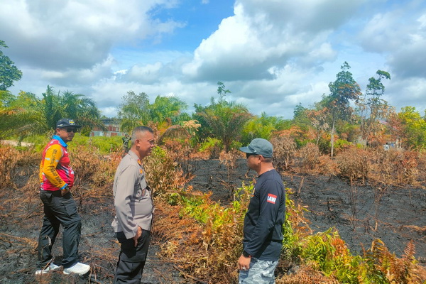 Polsek Baamang akan Panggil Pemilik Lahan yang Terbakar