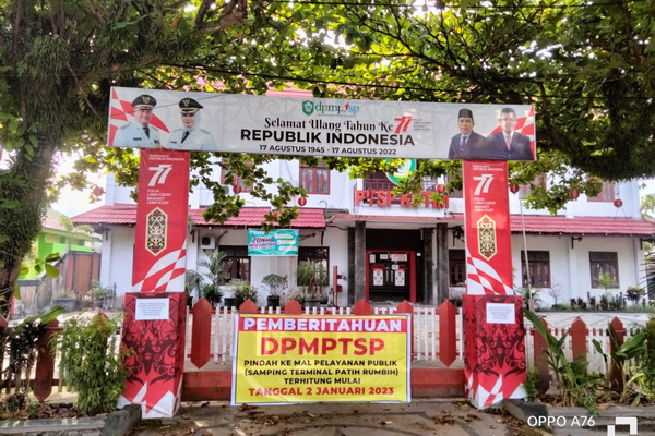 Gedung Lama DPMPTSP Kotim akan Dialihkan ke Dinas Ketahanan Pangan