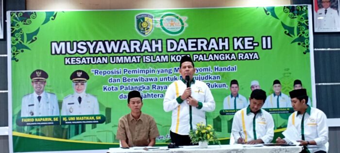 H Rus’ansyah Kembali Terpilih Sebagai Ketua KUI Kota Palangka Raya