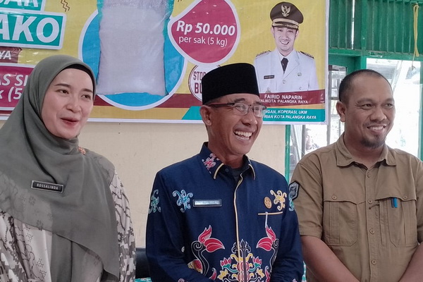 Operasi Pasar Beras Siam untuk Menekan Inflasi Beras di Kota Palangka Raya