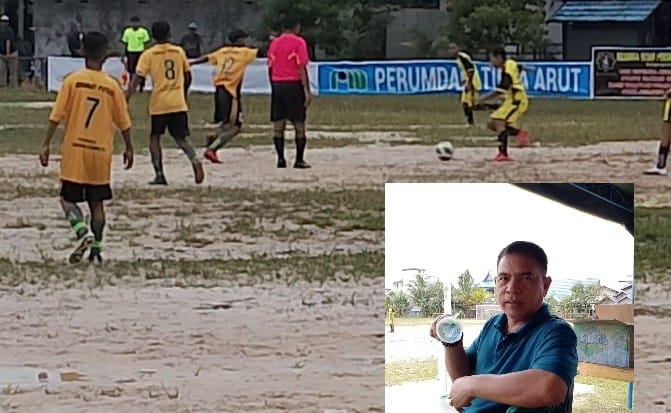 Perumdam Cup 1, Komitmen Direktur PDAM Tirta Arut Terlibat dalam Pembinaan Sepak Bola