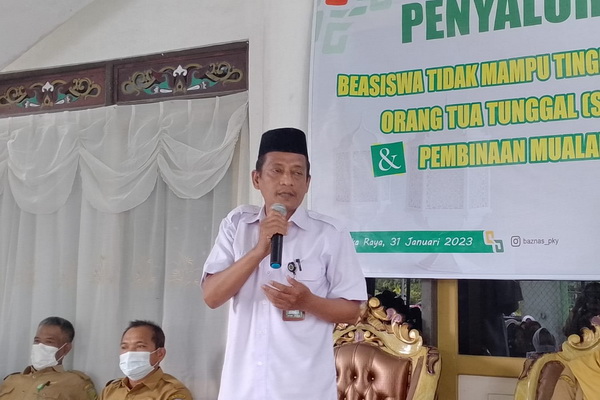Ketua Unit Pengumpul Zakat Kemenag Sebut Dukungan Program Baznas Palangka Raya