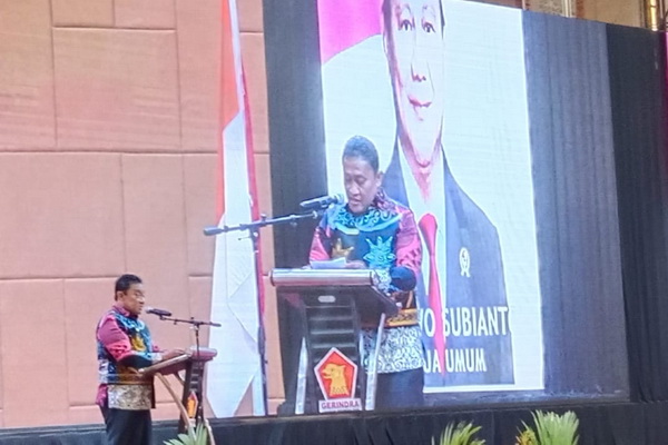 Di HUT Partai Gerindra, Wagub Kalteng: Semoga jadi Wadah Strategis Menjaga Persatuan