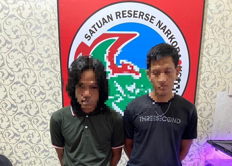 Dua Sohib Maut Sang Pengedar Sabu Diringkus Polisi