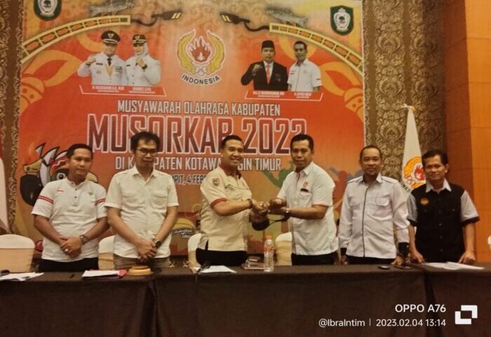 Ahyar Umar Kembali Terpilih sebagai Ketua KONI Kotim