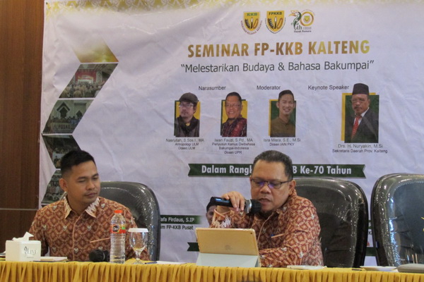 Lestarikan Budaya dan Bahasa Bakumpai, KKB Gelar Seminar