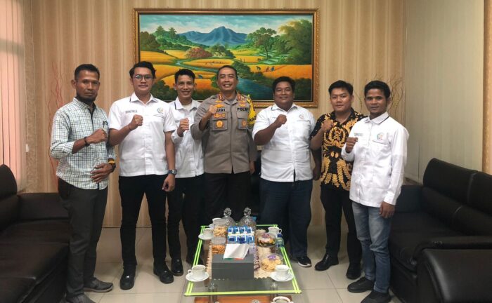 Temui Kapolres Palangka Raya, DEW Rampai Nusantara Kalteng Sampaikan Program Pengembangan SDM