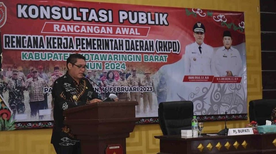 Pj Bupati Kobar Minta Program Tahun 2024 Targetkan Pencapaian SPM dan SDGs