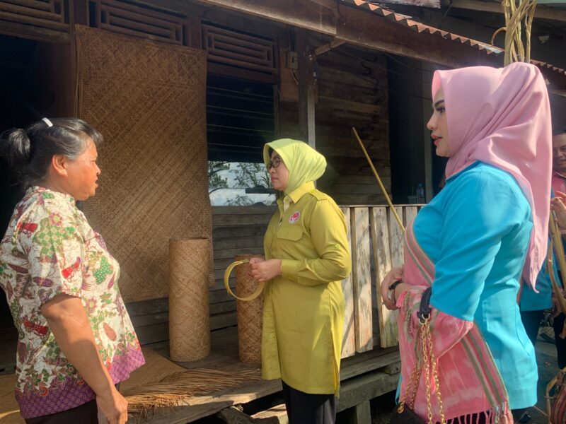 Pengrajin Kayu Ulin Melawi dapat Bantuan Mesin Pemotong