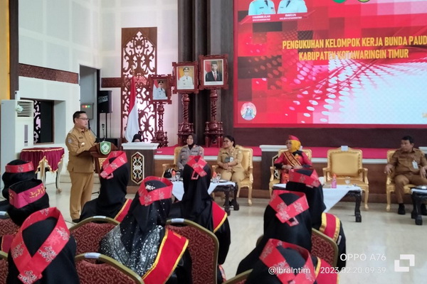 Bupati Kotim Harap Pokja Bunda PAUD Bersatu Ciptakan Layanan Holistik Integratif