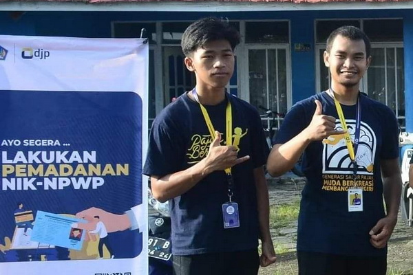 Ingatkan Masyarakat Lapor SPT, KP2KP Kuala Kapuas Gelar Kampanye Simpatik 2023