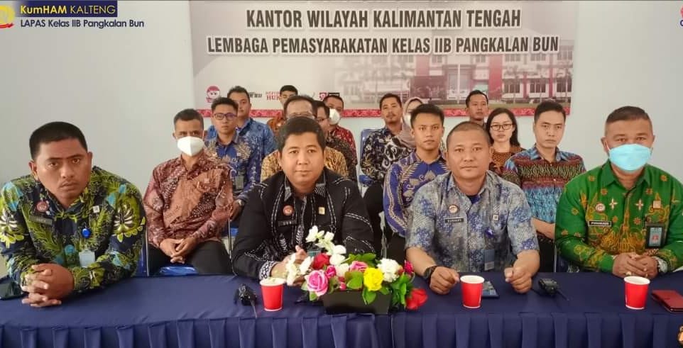 Lapas Pangkalan Bun Ikuti Kegiatan Gerbang Transisi Bersama Kemenkumham