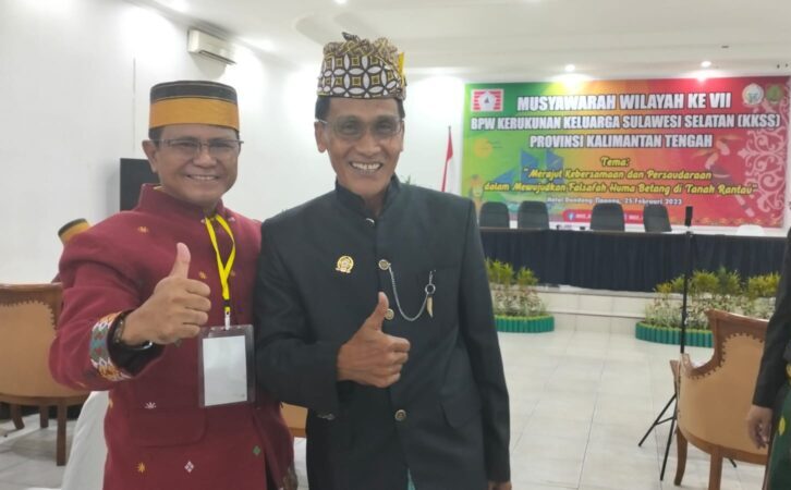 Irbar Pairing Didoakan Jadi Walikota Palopo di Muswil KKSS Kalteng
