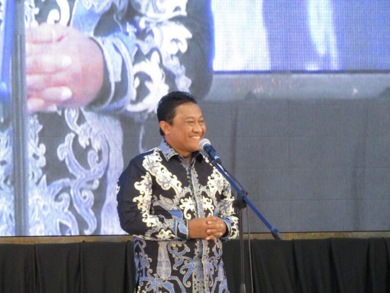 Wagub Edy Pratowo Sampaikan Kesan pada Malam Pisah Sambut Brigjen TNI Yudianto Putrajaya