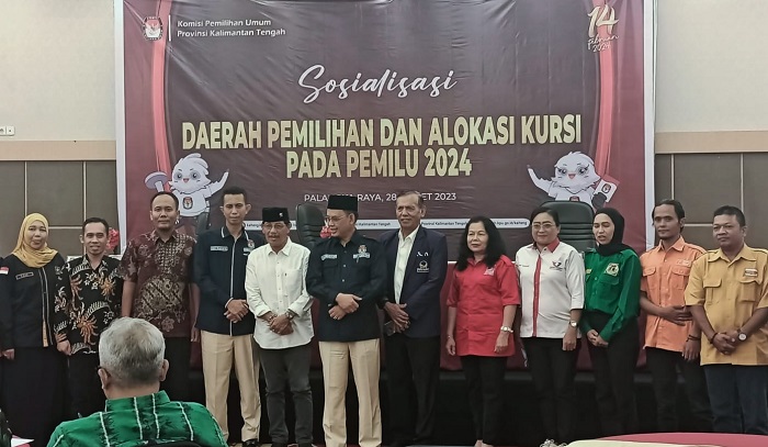 Sudah Uji Publik, KPU Kalteng Sosialisasikan Dapil dan Alokasi Kursi