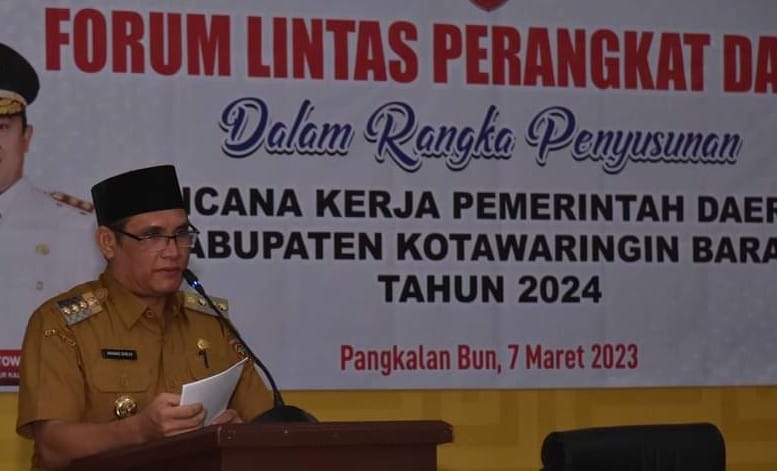 Gelar Forum Lintas Perangkat Daerah, Pemkab Kobar Susun RKPD 2024