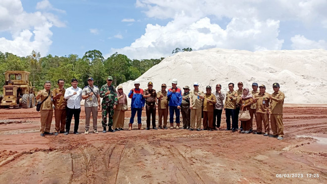 Perusahaan Tambang di Kecamatan Kumai Diinspeksi Tim Gabungan dari Pemkab Kobar