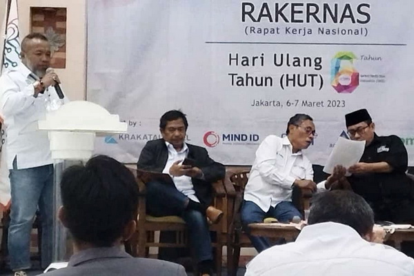 SMSI Kalbar Hadiri Rakernas di Jakarta