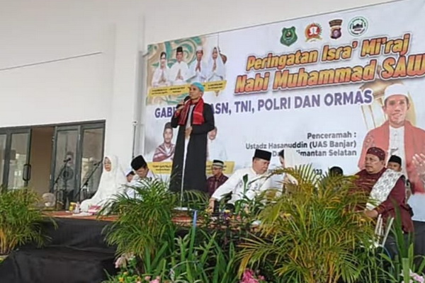 Hadiri Peringatan Isra Miraj, Bupati Kapuas Ajak Masyarakat Tingkatkan Silaturahmi