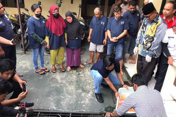 Polisi Musnahkan Barang Bukti Sabu Senilai Miliaran Rupiah