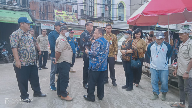 Pj Bupati Siapkan Pasar Indra Sari Sebagai Pasar Sehat Berstandar SNI