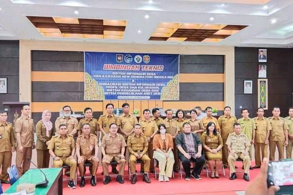 54 Desa Ikut Bimtek Pengelolaan Website Aplikasi SIDEKA-NG