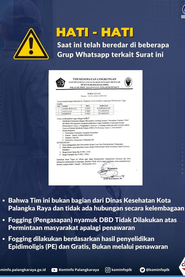 Kadis Kominfo Palangka Raya Ajak Warga Bijak Bermedia Sosial