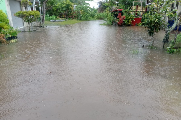 Dilanda Hujan Lebat, Jalan di Permukiman Warga Tergenang