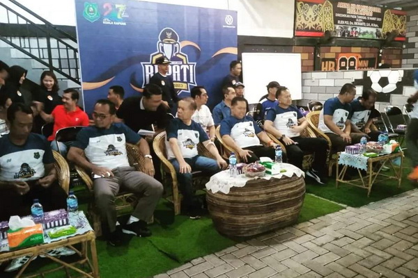 Memeriahkan HUT Pemkab ke-72, Bupati Kapuas Buka Turnamen Bupati Cup II
