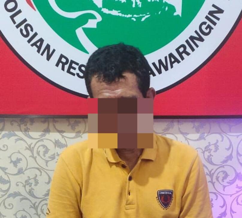 Sempat Mengelak, Duda yang jadi Bandar Sabu ini Akhirnya Tak Berkutik di Hadapan Polisi