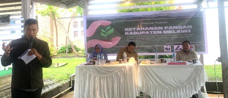 Gandeng WWF, Forum Pembangunan Berkelanjutan Gelar Diskusi Publik Ketahanan Pangan Melawi