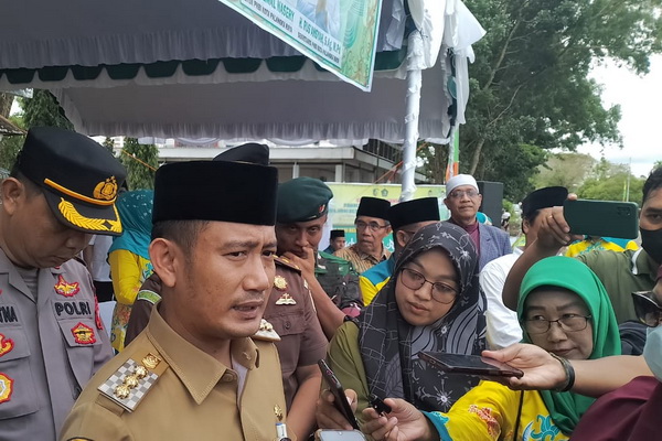 Wali Kota Palangka Raya Apresiasi Peserta Pawai Tarhib Ramadan