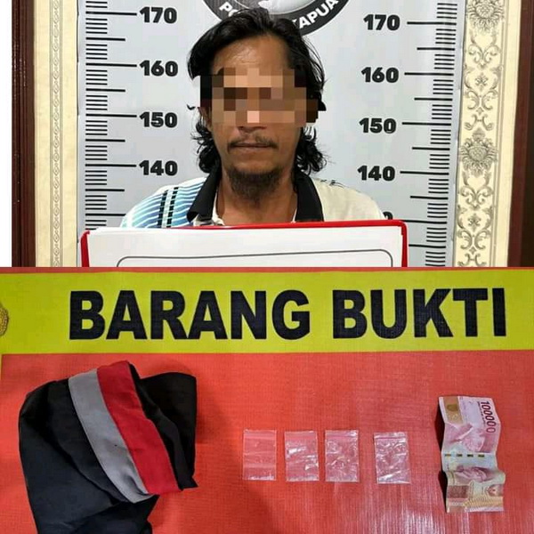 Tepergok Simpan Sabu, Karyawan Wiraswasta di Kapuas Ditangkap