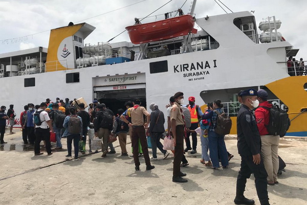 Ada Tes Urine di Terminal dan Pelabuhan Sampit Selama Arus Mudik